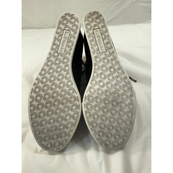 Linea Paolo FINA Ankle Booties wedge sneaker 8.5 M Black - Picture 6 of 16